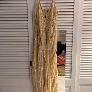 ASOS yellow sequin dress - Never worn